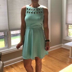 Teal perfection dress